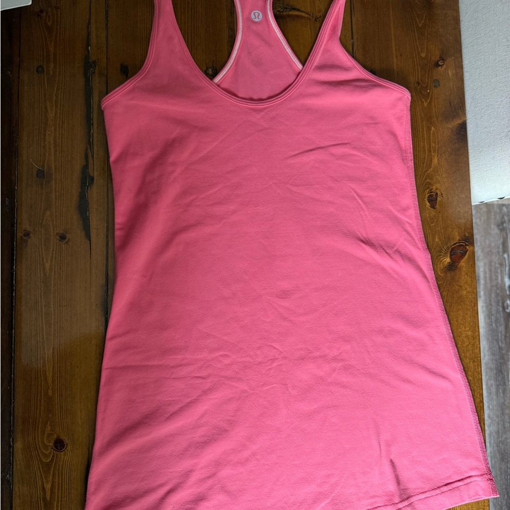 Lululemon Athletica Pink Tank Top